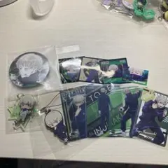呪術廻戦　狗巻棘　セット アクリルキーホルダー 缶バッジ　カード　シール