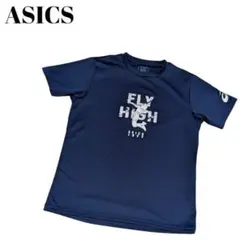 ASICS アシックス FLY HIGHT 半袖 Tシャツ ネイビーのサムネイル