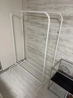 ハンガーラック　IKEA　MULIG ホワイト　イケアのサムネイル