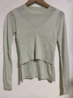 N.Natural Beauty Basic ロングスリーブニットプルオーバーのサムネイル