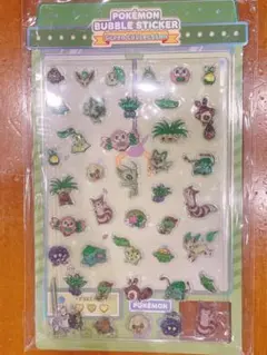 ポケモン バブルステッカー メタモン ポップアップ グリーン