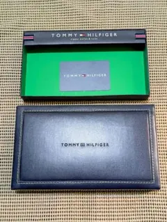 【箱のみ】TOMMY HILFIGER 二つ折り財布専用ネイビー