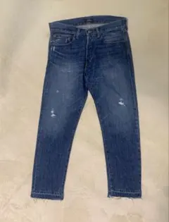 POLO RALPH LAUREN ストレートジーンズ ダメージ加工 W32のサムネイル