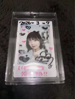 来栖りん(26時のマスカレイド) CHEERZ 直筆サイン入りチェキ - メルカリ