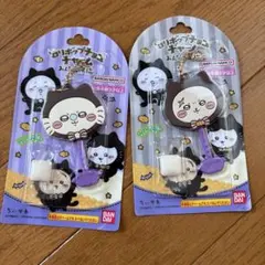 ちいかわ　ロリポップチョコチャーム　みんなで黒猫　モモンガ　ラッコ