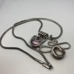 希少・極美品】NOBU 99.9 純銀 琉球ガラス ネックレス 2点SET - メルカリ