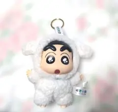 クレヨンしんちゃん TOPTOY シロ　ぬいぐるみ　チャーム　キーホルダー