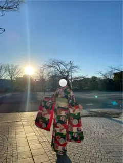 ☆高級☆京友禅 扇面文様 着物 7歳 七五三 - メルカリ