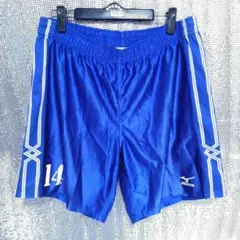 サッカー部　サッカー　パンツ　ミズノ　MCライン ブルー　L　No.14