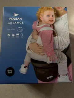 POLBAN ADVANCE ヒップシート Ripstop Blackのサムネイル