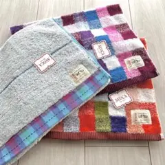 新品タグ付き　AVOCA フェイスタオル 3枚セットのサムネイル
