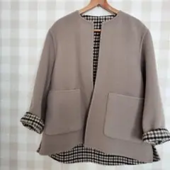 新品　LE GLAZIK　リバーシブルコート