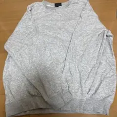 グレー 長袖 トレーナー S