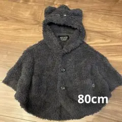 GELATO PIQUE 猫耳フードポンチョ