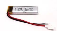 リチウムポリマー電池 3.7V 220mAh EHAO 501240 新品のサムネイル
