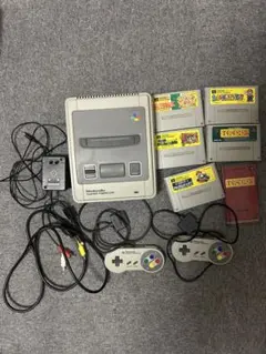 任天堂 スーパーファミコン 本体 ゲームカートリッジ セット