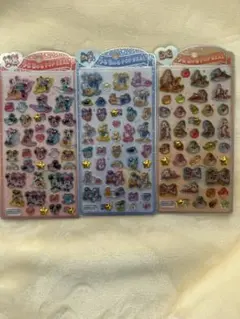 正規品　ディズニー　うるちゅるポップシール　３枚セット