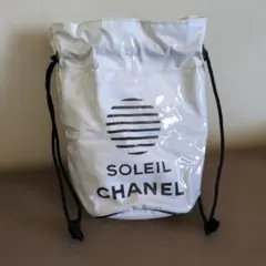 シャネル CHANEL SOLEIL プールバッグ　ノベルティ 非売品 白