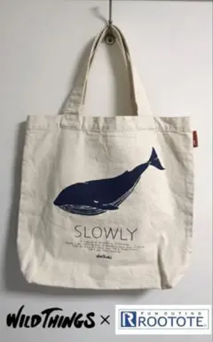 2016 WILDTHINGS x ROOTOTE コラボ トートバック クジラ