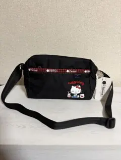 【新品】LeSportsacレスポートサック キティ　ミニショルダーバッグポーチ