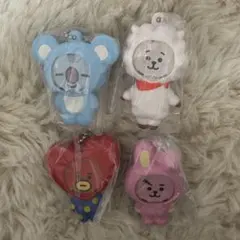 BT21 フォトフレームマスコット KOYA RJ TATA COOKY