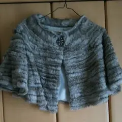 ギャラリービスコンティラビットファーボレロ新品未使用