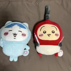ちいかわ誕生日BIGぬいぐるみ　うさぎチャッカマン　パジャマハチワレ　セット