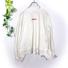 ADOLESCENCE コカコーラ 長袖カットソー ロンT 白 オフホワイト