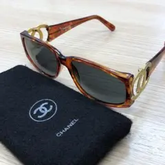 □ CHANEL シャネル　サングラス　02466 26　ココマーク　べっ甲 □ CHANEL シャネル サングラス 02466 26 ココマーク べっ甲