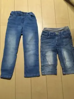 男の子130.140　MPSの夏物デニム　2点　ライトオン購入　美品あり