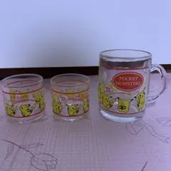 ポケットモンスター ガラスマグカップ・グラス 3点セット