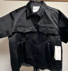 新品　sacai サカイ 半袖シャツ 06116 22SS ワークシャツのサムネイル