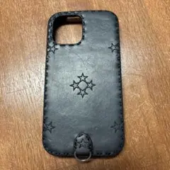 OJAGA DESIGN レザー iPhoneケース ブラックのサムネイル