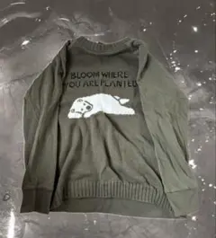 ハグハグアニマルズ シロクマ ニット古着 Y2K フェアリーグランジ 平成ぎゃる