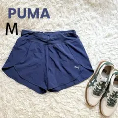 PUMA プーマ ランニングショーツ ブルー M ハーフパンツ