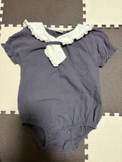 セーラーカラーロンパース70cm