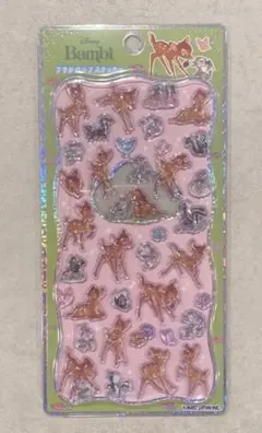 【正規品】プチドロップステッカー　バンビ　ディズニー　Bambi