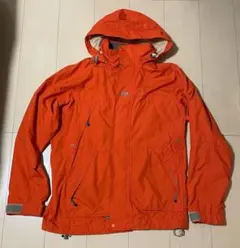 Helly Hansen ナイロンジャケット Mサイズ レッド/グレー - メルカリ