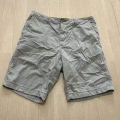 ユニクロ　メンズショートパンツ　チノ Mサイズ　綿100　ベージュ