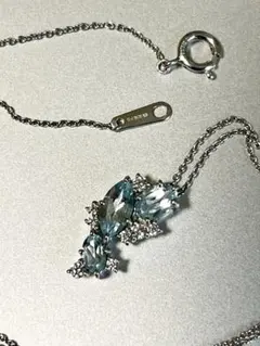 本日限定値下げ！BLOOM ブルートパーズ？ ネックレス ps エステール