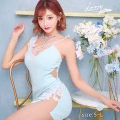 【匿名発送】DAZZY＊フラワーデザインミニドレス