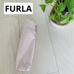FURLA フルラ 日傘　折りたたみ　ピンク ハート　袋　カバーのサムネイル