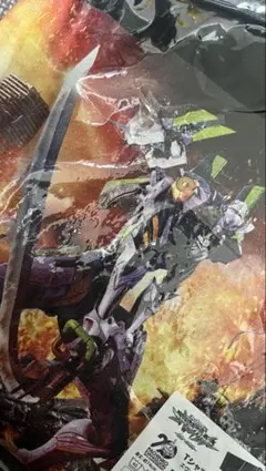 エヴァンゲリオン Tシャツ エヴァンゲリオン 最終号機　白　フリーサイズ