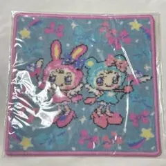 ナルミヤ シェニール織ハンカチ メゾピアノ ベリエちゃん ライトブルー