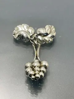 美品 ジョージジェンセン ブローチ フラワー 113 ヴィンテージ 925 ジョージジェンセン フラワー ブローチ 925 113 - メルカリ