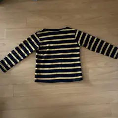 CHOPIN ショパン　長袖　トレーナー　マスタード×ネイビー