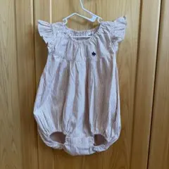POLO Baby ストライプロンパース 80サイズ