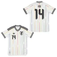 伊東純也 サイン入りオーセンティックユニフォーム ゲンク - メルカリ