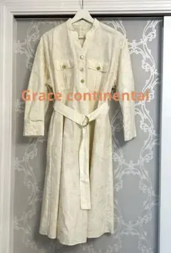 美品！刺繍ワークワンピース　グレースコンチネンタル