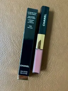 CHANEL ル ルージュ デュオ ウルトラトゥニュ 186ピンクヌード